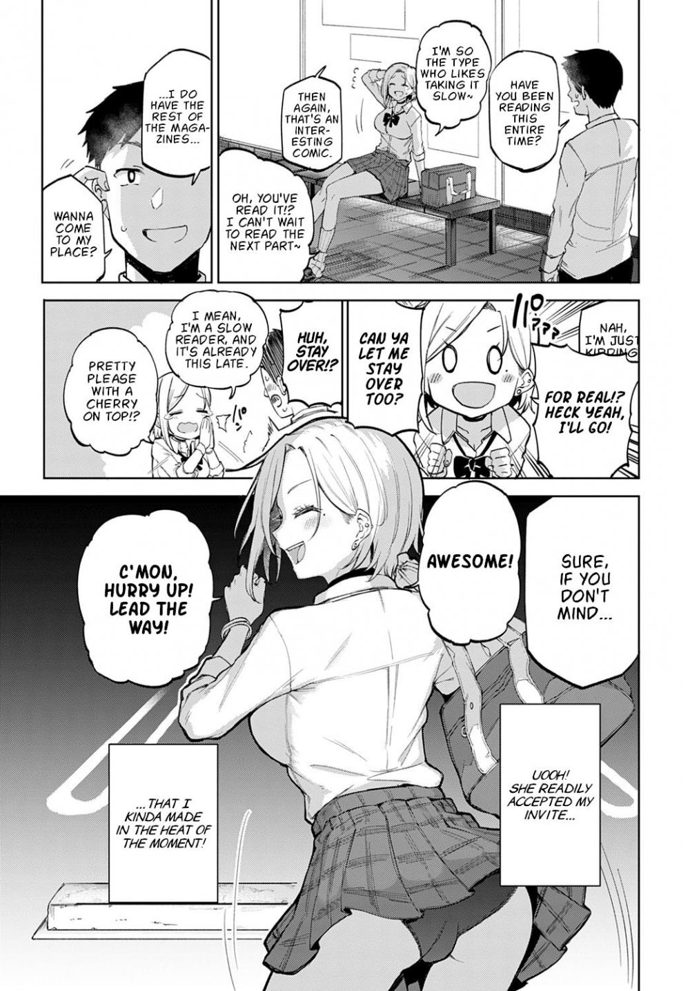 Hentai Manga Comic-Gyaru in my room-Read-7